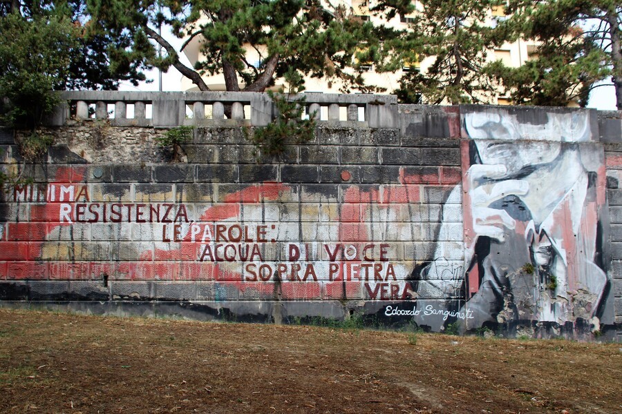 L’AQUILA: MURALE DEDICATO A SANGUINETI CANCELLATO, GIANCARLI, “MANCANZA RISPETTO E SENSIBILITA'”