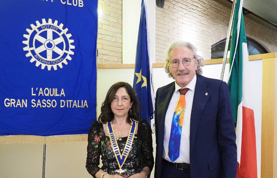 ROTARY CLUB L’AQUILA GRAN SASSO D’ITALIA: CARLA LETTERE NUOVO PRESIDENTE