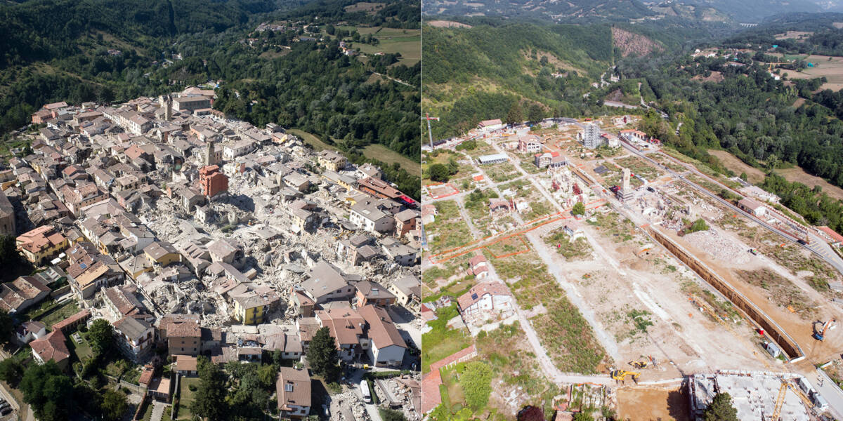 SISMA CENTRO ITALIA: 11MILA CANTIERI COMPLETATI, ANCORA 11.182 SFOLLATI, IL REPORT AGGIORNATO