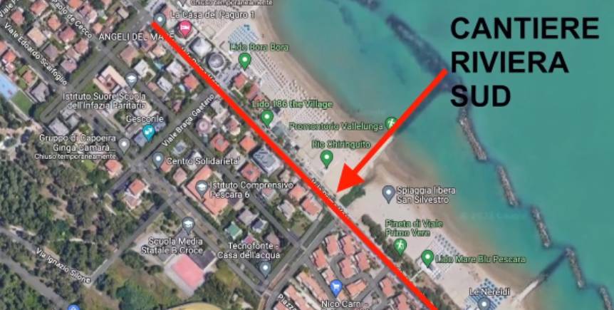 PESCARA: “NO A CANTIERI SUL LUNGOMARE A LUGLIO, STOP LAVORI RIVIERA SUD”, APPELLO CONFESERCENTI