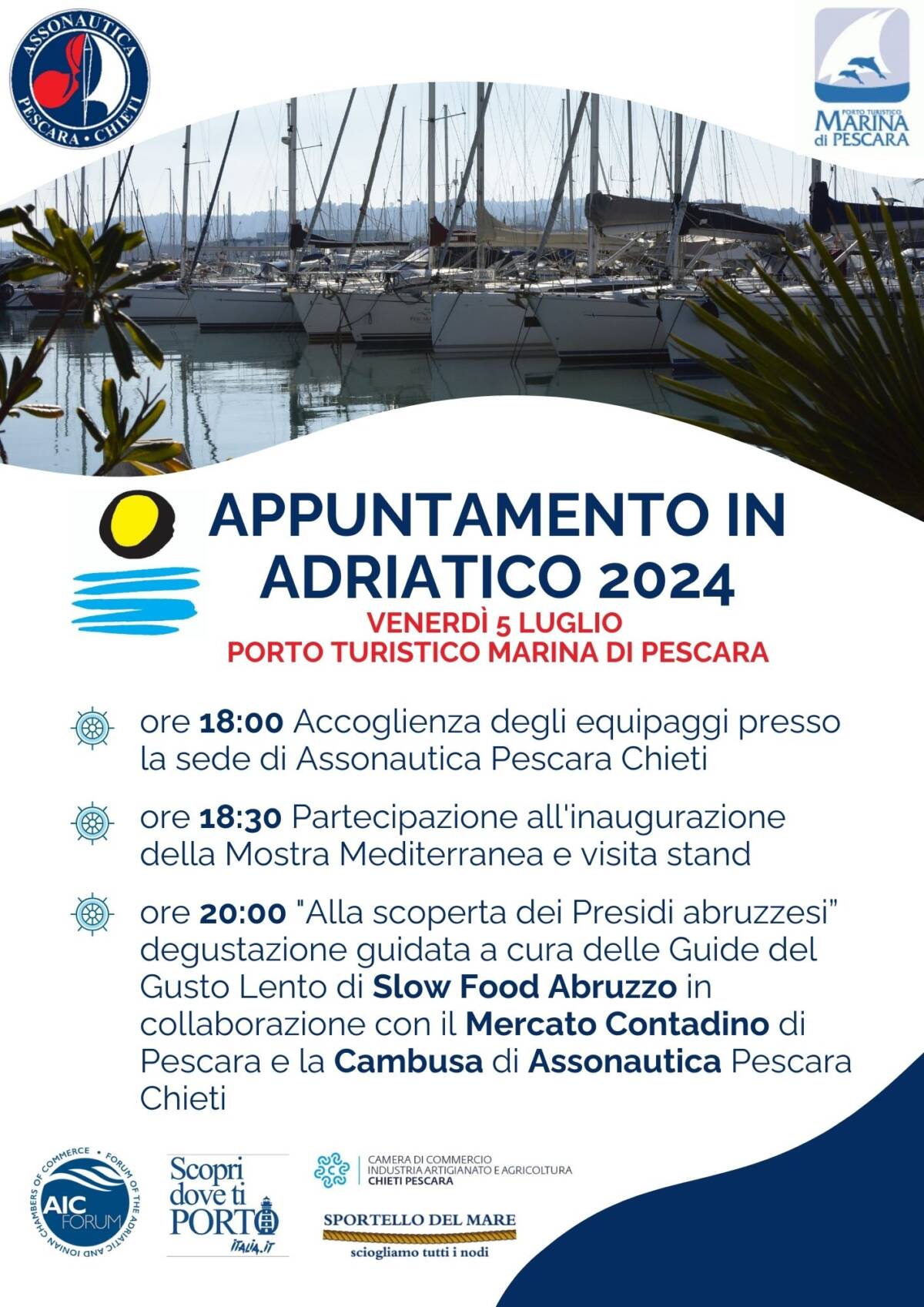 “APPUNTAMENTO IN ADRIATICO”, IN ARRIVO AL MARINA DI PESCARA
