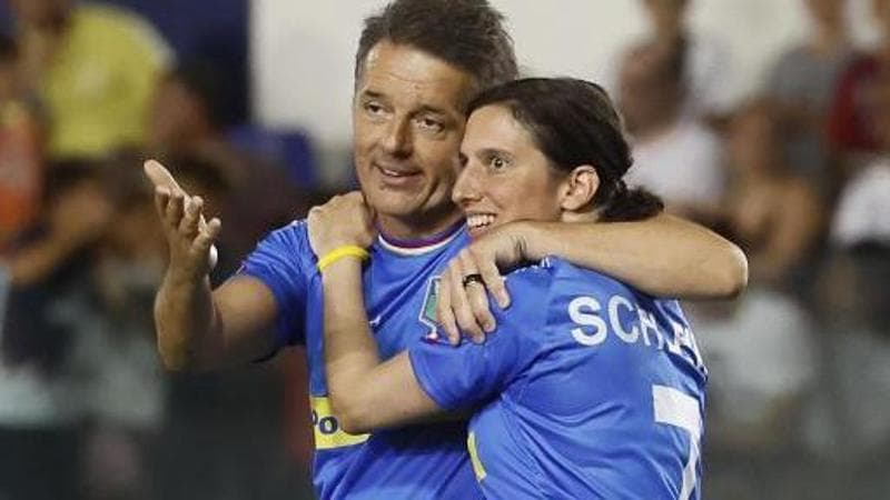 PARTITA DEL CUORE A L’AQUILA: SUGGESTIONI DI CAMPO LARGHISSIMO