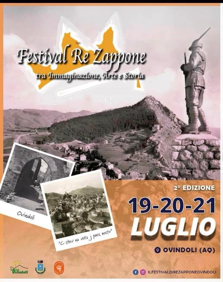 A OVINDOLI IL “FESTIVAL RE ZAPPONE” DAL 19 AL 21 LUGLIO