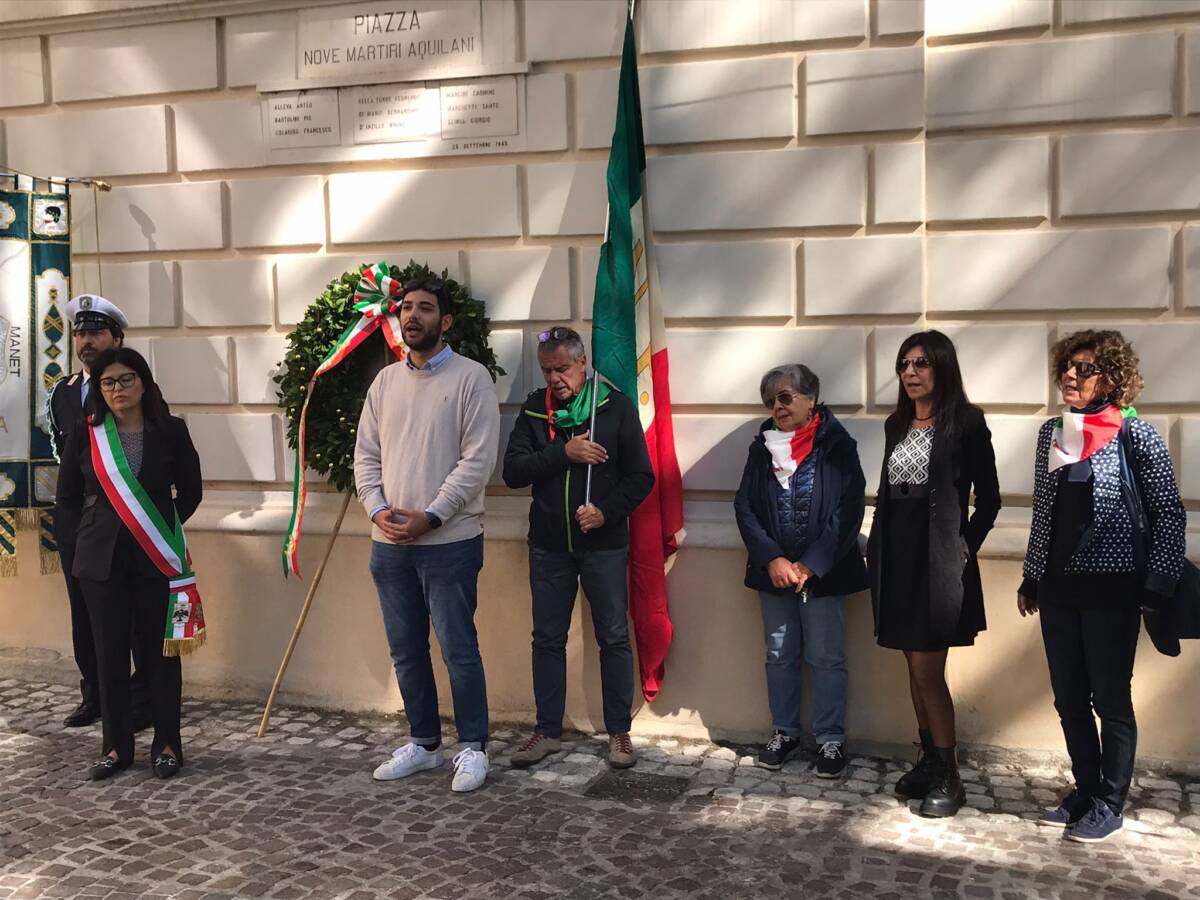 ECCIDIO 9 MARTIRI AQUILANI: L’ANPI, “IL LORO SACRIFICIO SIA D’ESEMPIO PER TUTTI”