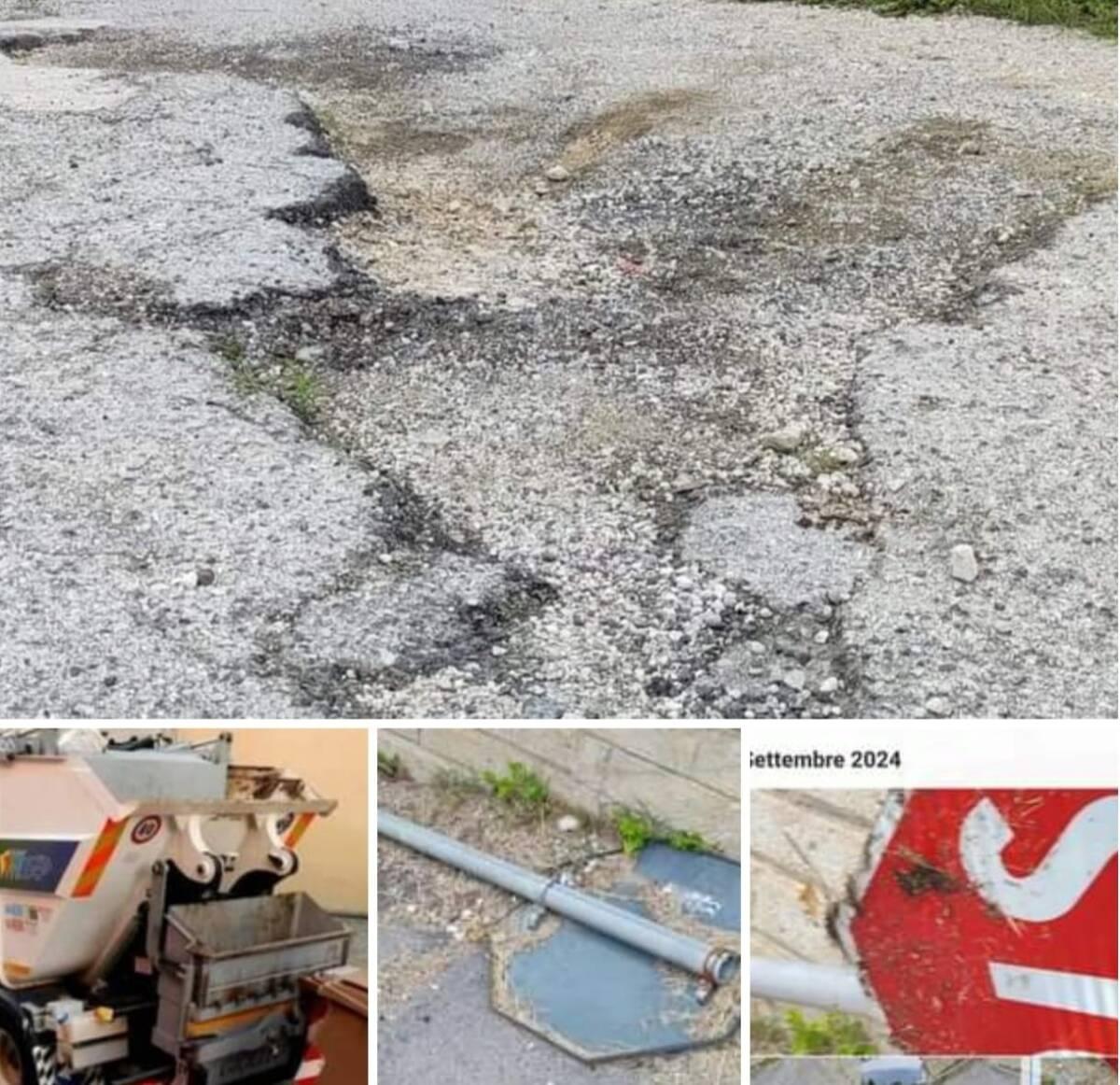 L’AQUILA: I RESIDENTI DI CANSATESSA, “RIPOSIZIONARE SUBITO IL SEGNALE DI STOP O RISCHIO INCIDENTI”