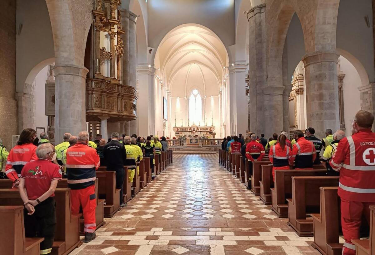 PROTEZIONE CIVILE: IL 23 SETTEMBRE OPERATORI E VOLONTARI FESTEGGIANO SAN PADRE PIO