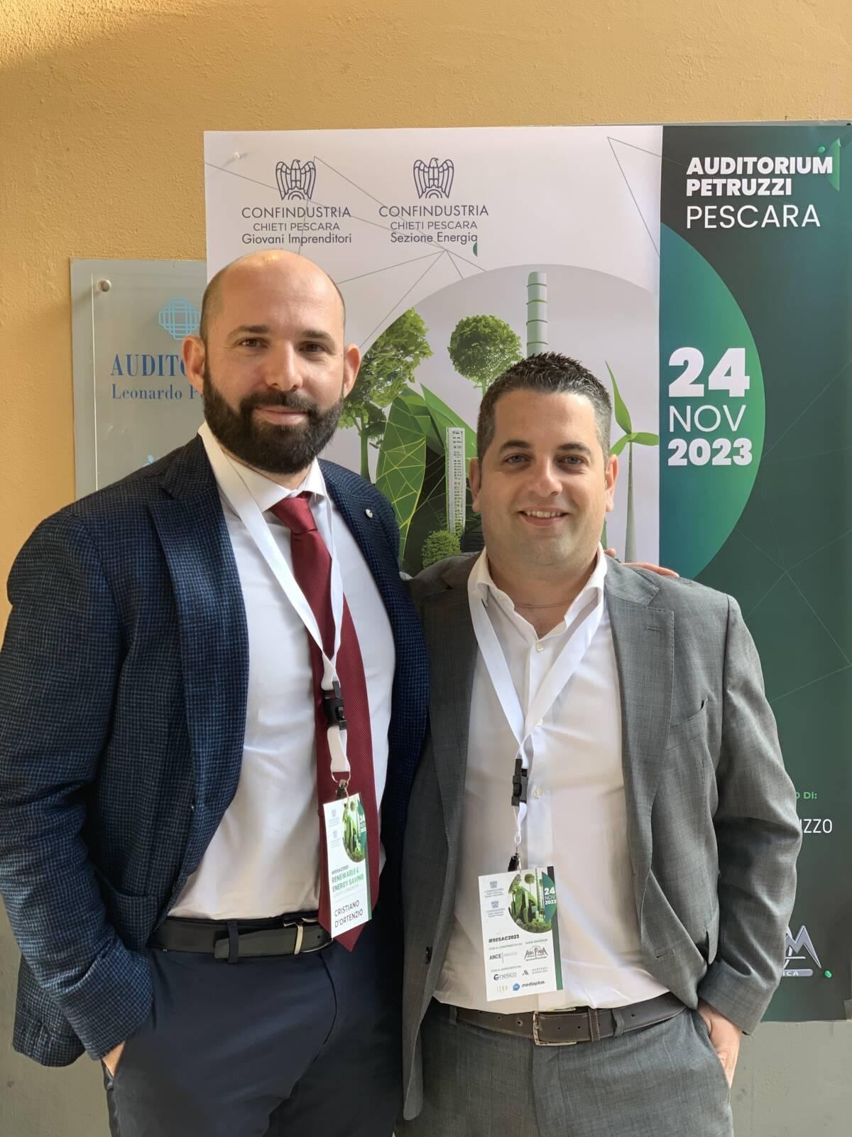 CHIETI: CONFERENZA DI CONFINDUSTRIA ABRUZZO MEDIO ADRIATICO DEDICATA ALLA ENERGIE RINNOVABILI