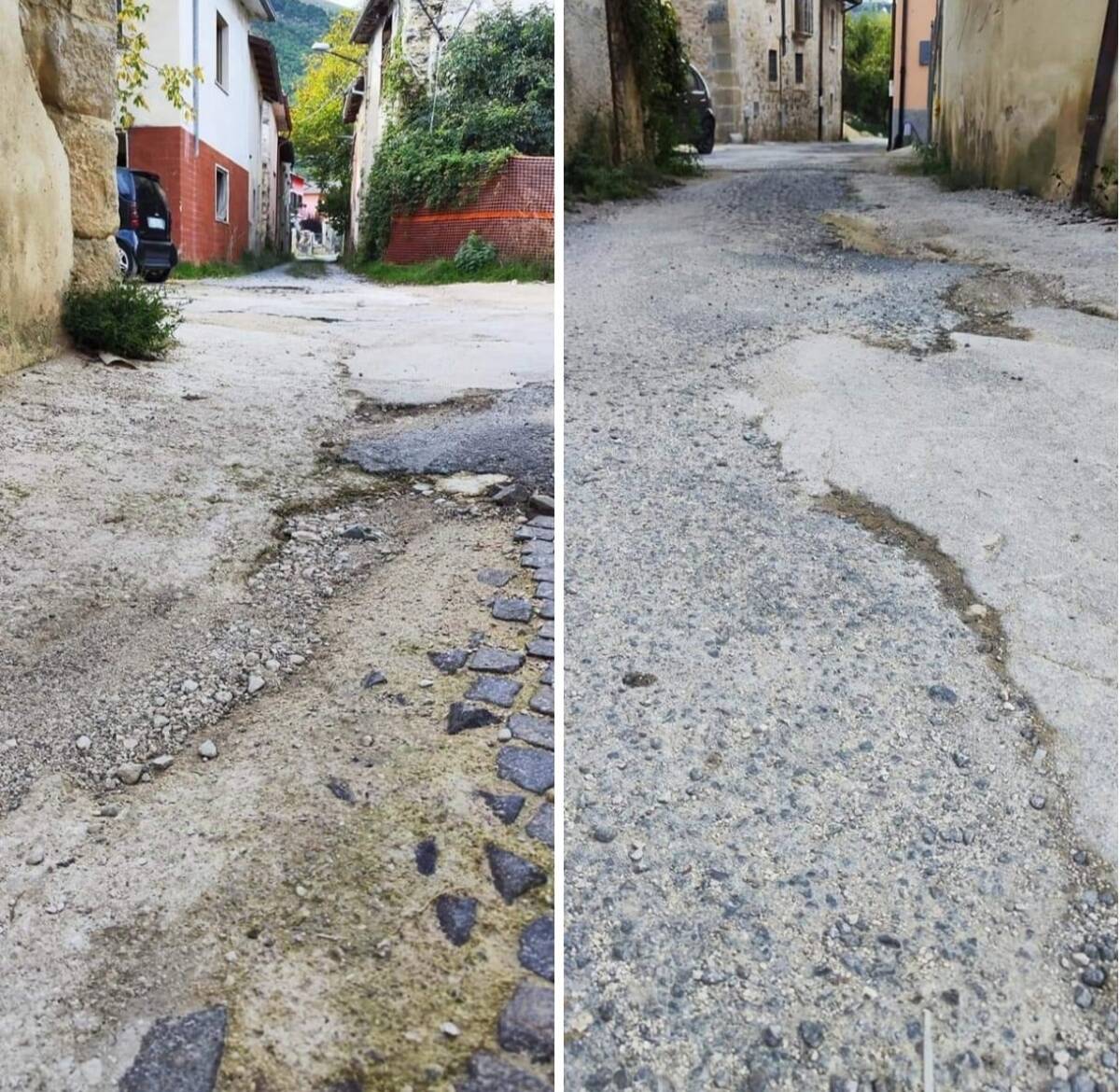 “STRADE DISSESTATE A ROIO PIANO”: I RESIDENTI CHIEDONO AL COMUNE DELL’AQUILA DI SISTEMARLE