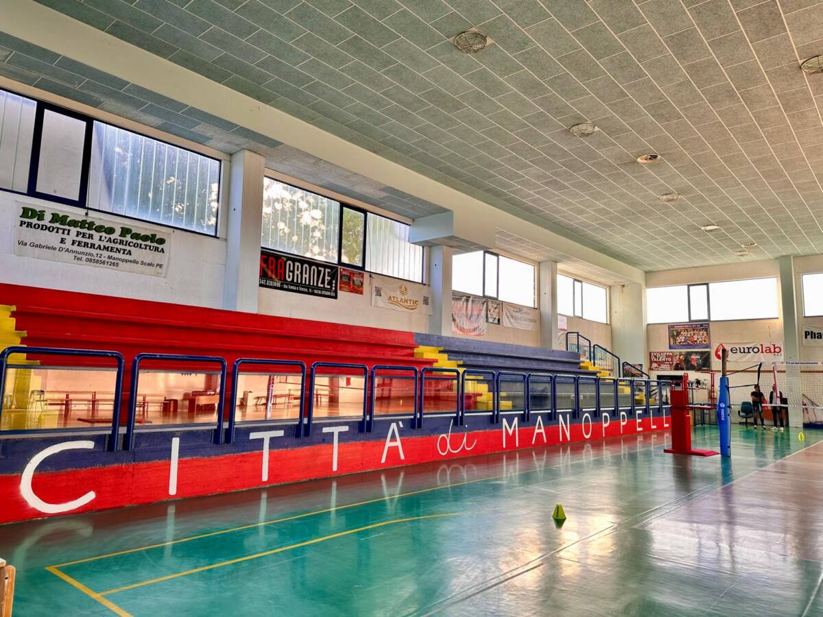 MANOPPELLO: AL VIA I LAVORI PER RIQUALIFICARE LA PALESTRA COMUNALE DELLO SCALO