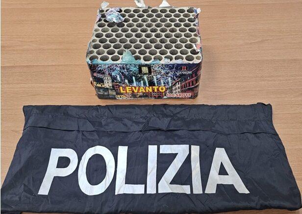 FA ESPLODERE FUOCHI DI ARTIFICIO NEL CENTRO DI PESCARA: POLIZIA DENUNCIA UN 18ENNE