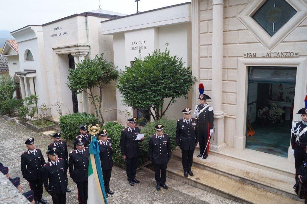 PACENTRO: COMMEMORATO IL CARABINIERE EROE FRANCO LATTANZIO UCCISO DAI TERRORISTI A NASSIRYA