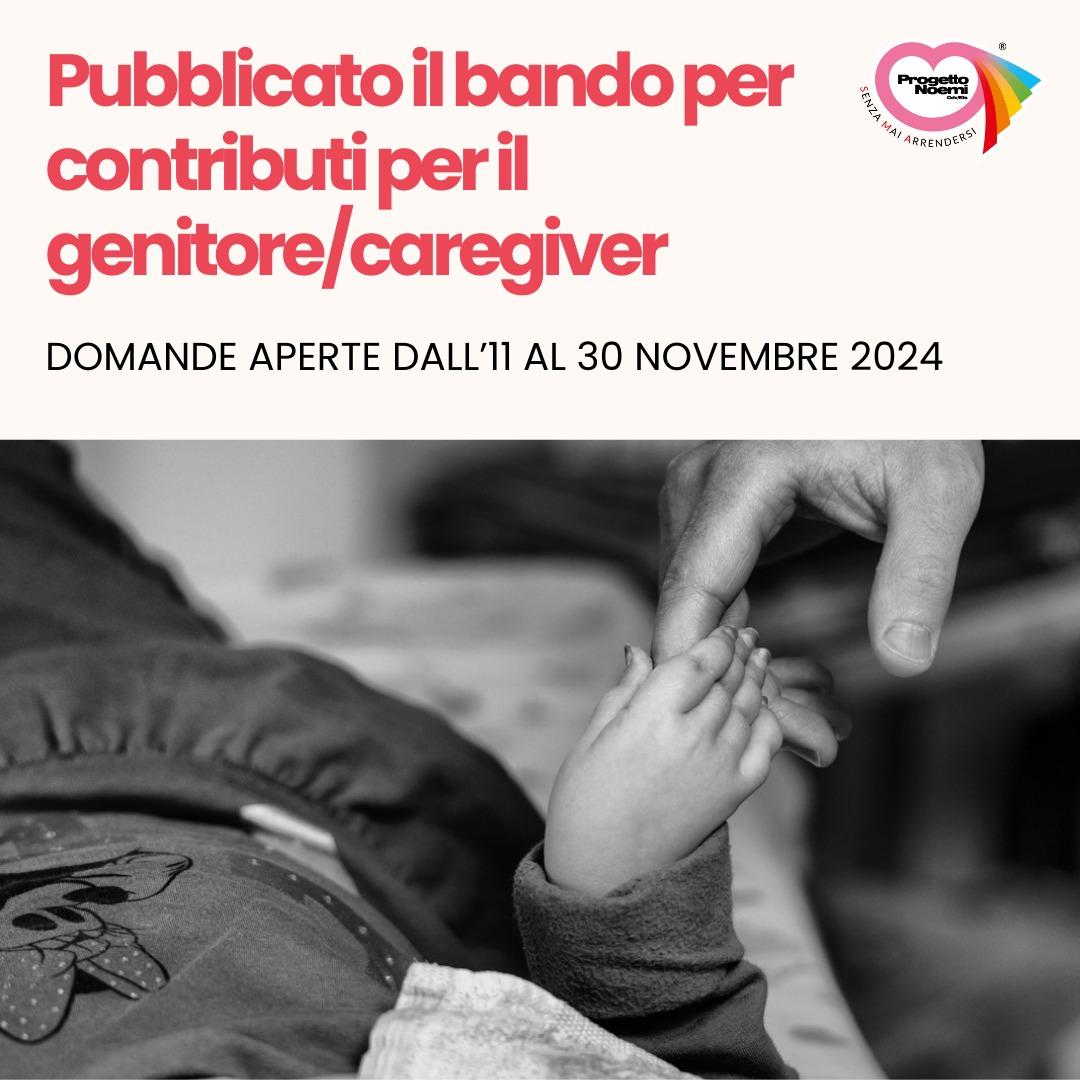 CAREGIVER: PUBBLICATO BANDO DA 995.000 EURO PER GENITORI DI MINORI CON DISABILITA’ GRAVISSIME