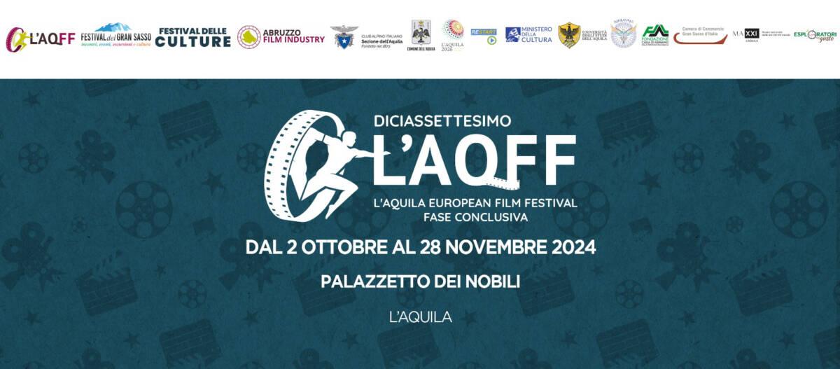L’AQUILA FILM FESTIVAL: DA LUNEDI’ SETTIMANA CONCLUSIVA, ECCO IL RICCO PROGRAMMA