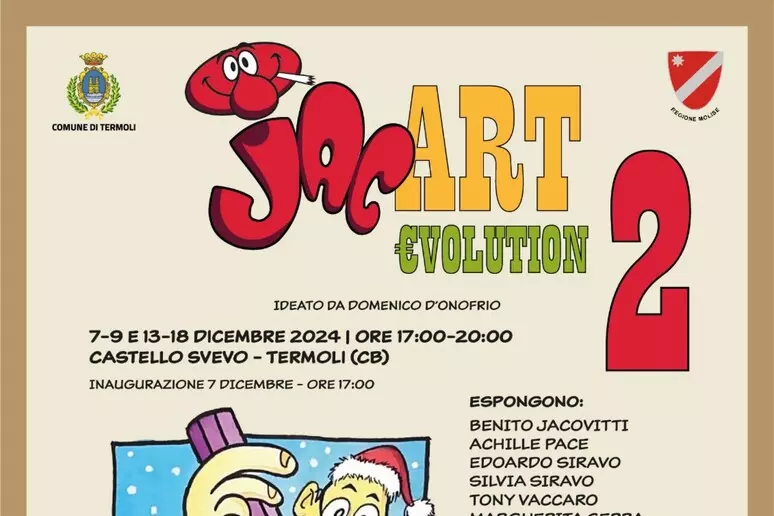 TERMOLI: DUE MOSTRE DEDICATE A JACOVITTI. PARTECIPANO I DUE FRATELLINI AQUILANI MARGIOTTA
