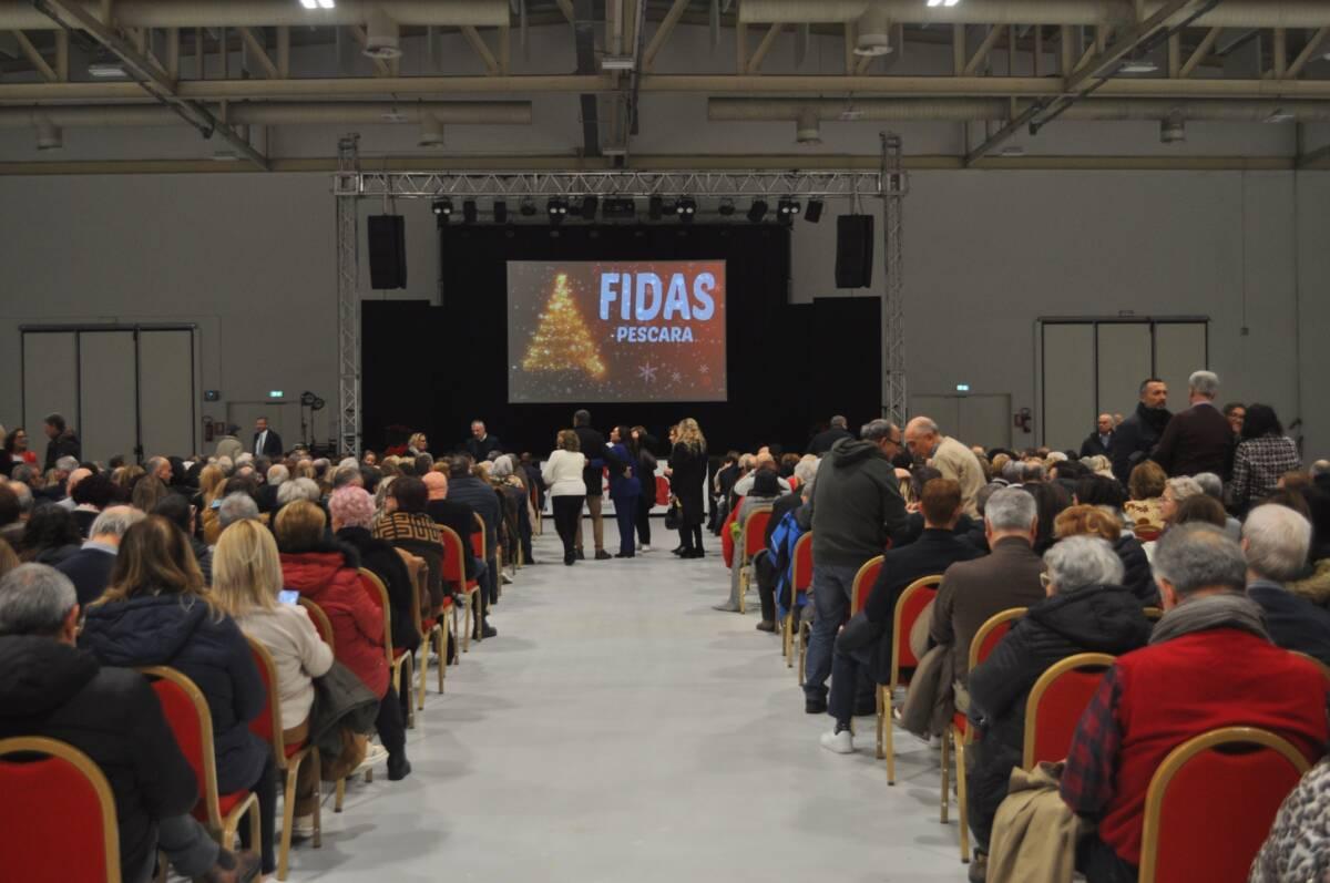 FIDAS: IN 2000 A PESCARA ALLA FESTA DI NATALE DEI DONATORI DEL SANGUE