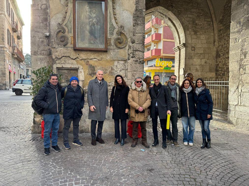 SULMONA: CONSEGNATI LAVORI PER IL RESTAURO DELL’ANTICA PORTA NAPOLI