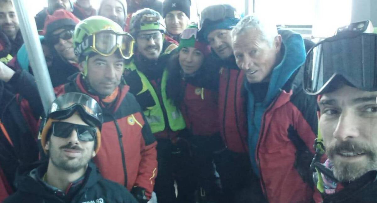 GRAN SASSO: TORNATI A VALLE SOCCORRITORI E DIPENDENTI, IMPOSSIBILI PER ORA RICERCHE DUE ALPINISTI