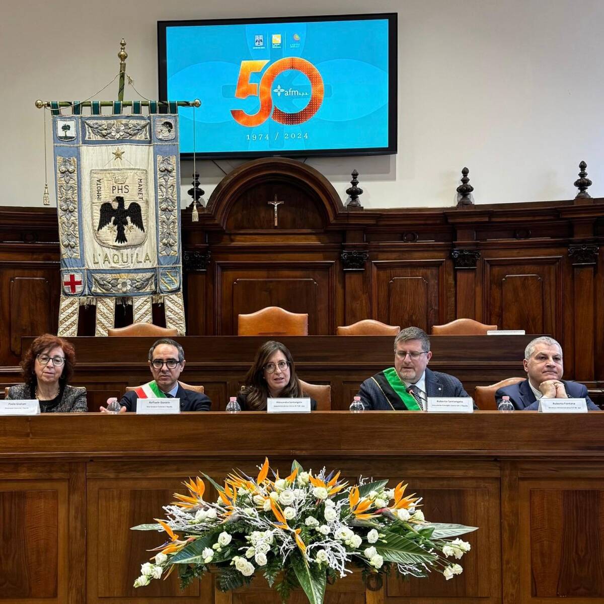 L’AQUILA: L’AFM COMPIE CINQUANT’ANNI, “IMPEGNO COSTANTE AL SERVIZIO DELLA COMUNITA'”