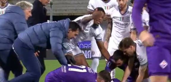 BOVE COSCIENTE, MALORE PER CRISI EPILETTICA. RINVIATA FIORENTINA-INTER