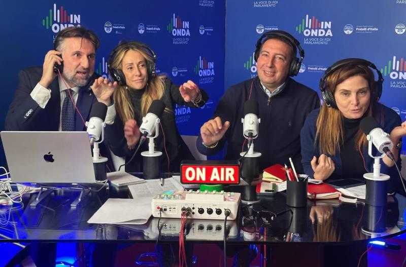 ATREJU: LIRIS E SIGISMONDI CONDUTTORI RADIOFONICI, TANTI OSPITI PER SHOW SENATORI ABRUZZESI FDI