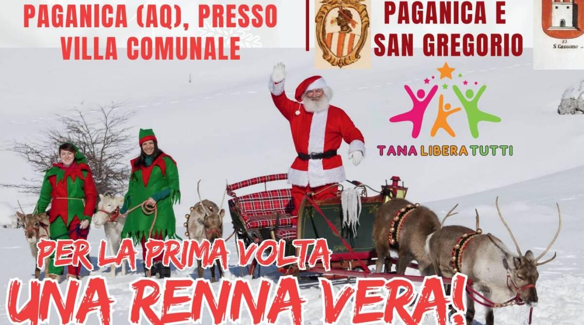 “PER LA PRIMA VOLTA UNA RENNA VERA”: POLEMICHE ALL’AQUILA. ORGANIZZATORI: “L’EVENTO SI TERRA'”