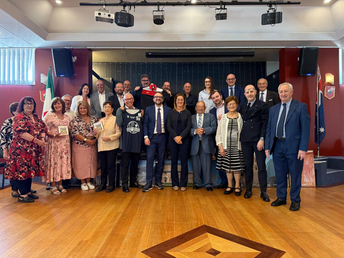 MISSIONE IN AUSTRALIA: OGGI L’INCONTRO TRA L’AQUILA E LA CITTA’ GEMELLATA DI HOBART