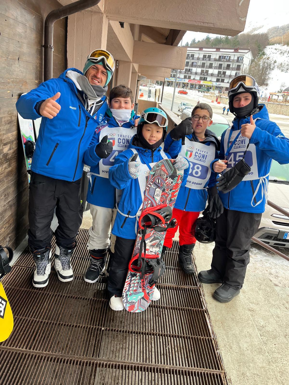 TROFEO CONI WINTER A OVINDOLI: OK ABRUZZESI, IL GIOVANE ANFOSSO MEDAGLIA D’ARGENTO DEL GIGANTE
