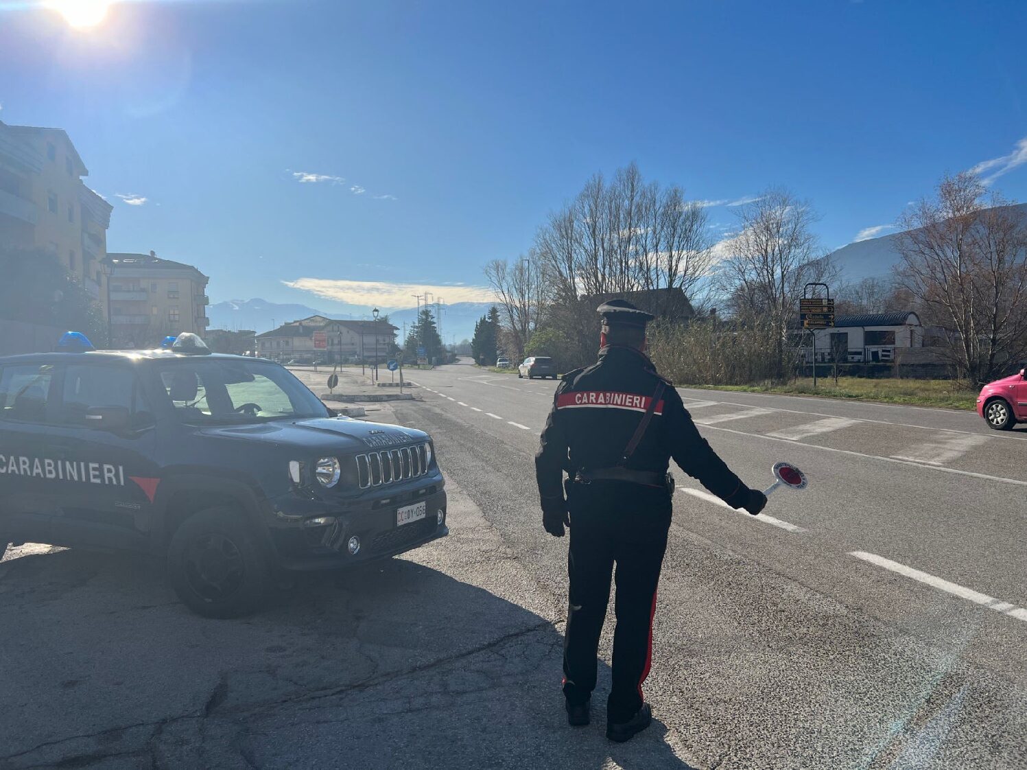 POPOLI: DENUNCIATO 74ENNE TROVATO CON LA DROGA IN AUTO PUR ESSENDO AGLI ARRESTI DOMICILIARI