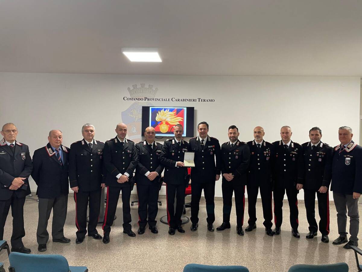 COMANDO CARABINIERI TERAMO: CONFERITA CON UNA CERIMONIA LA PROMOZIONE AI NUOVI BRIGADIERI