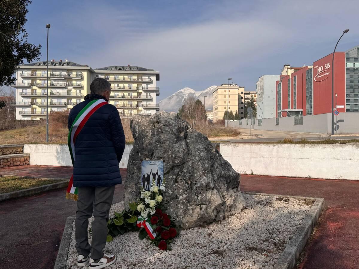 AVEZZANO: SINDACO COMMEMORA GLI “ANGELI DEL VELINO” A QUATTRO ANNI DALLA TRAGEDIA