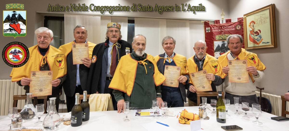 ANTICA E NOBILE CONGREGAZIONE DI SANTA AGNESE IN L’AQUILA: IL 50ESIMO DIRETTIVO