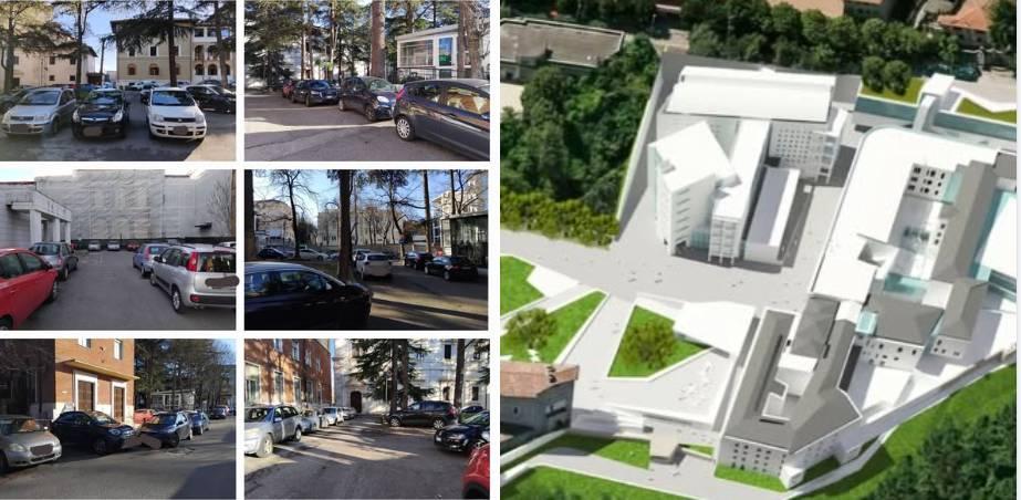 L’AQUILA: PARCHEGGIO VIALE CROCE ROSSA, OPPOSIZIONI, “6,5 MILIONI PER APPENA 154 POSTI”