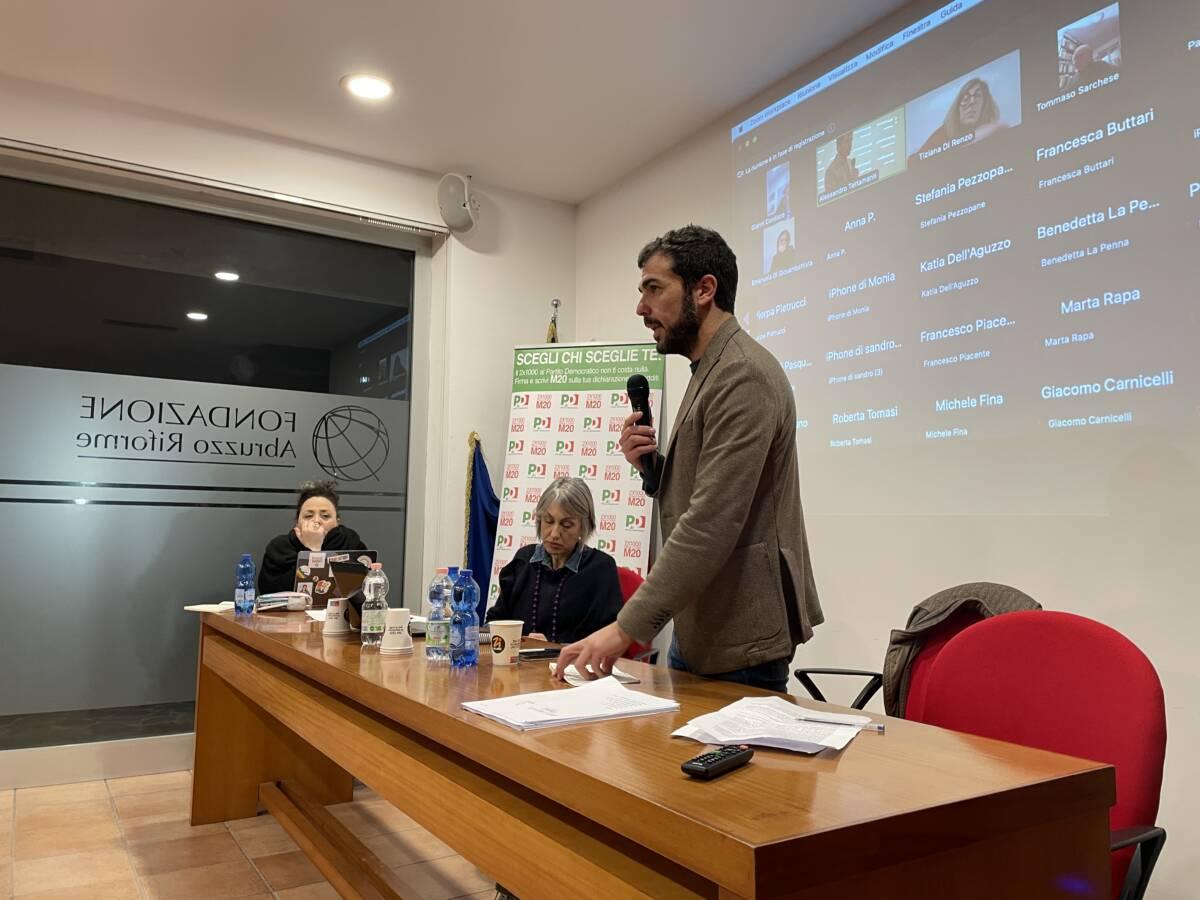 DIREZIONE PD ABRUZZO: MARINELLI, “GOVERNO REGIONALE INADEGUATO, SERVE STRATEGIA DI SVILUPPO”