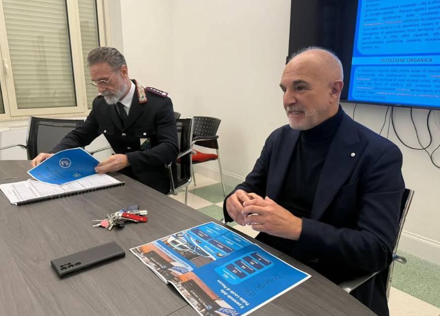 PESCARA: BILANCIO 2024 POLIZIA LOCALE, “1.254 INCIDENTI E 3 MORTI, AL VIA MAGGIORI CONTROLLI”