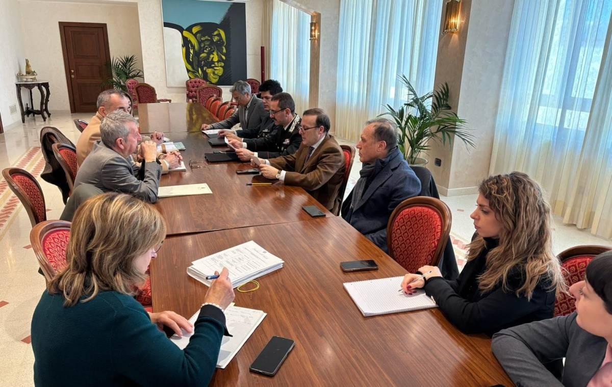SICUREZZA NELLA MARSICA: CONFERMATO IL POTENZIAMENTO DEI SERVIZI DOPO UN VERTICE IN PREFETTURA