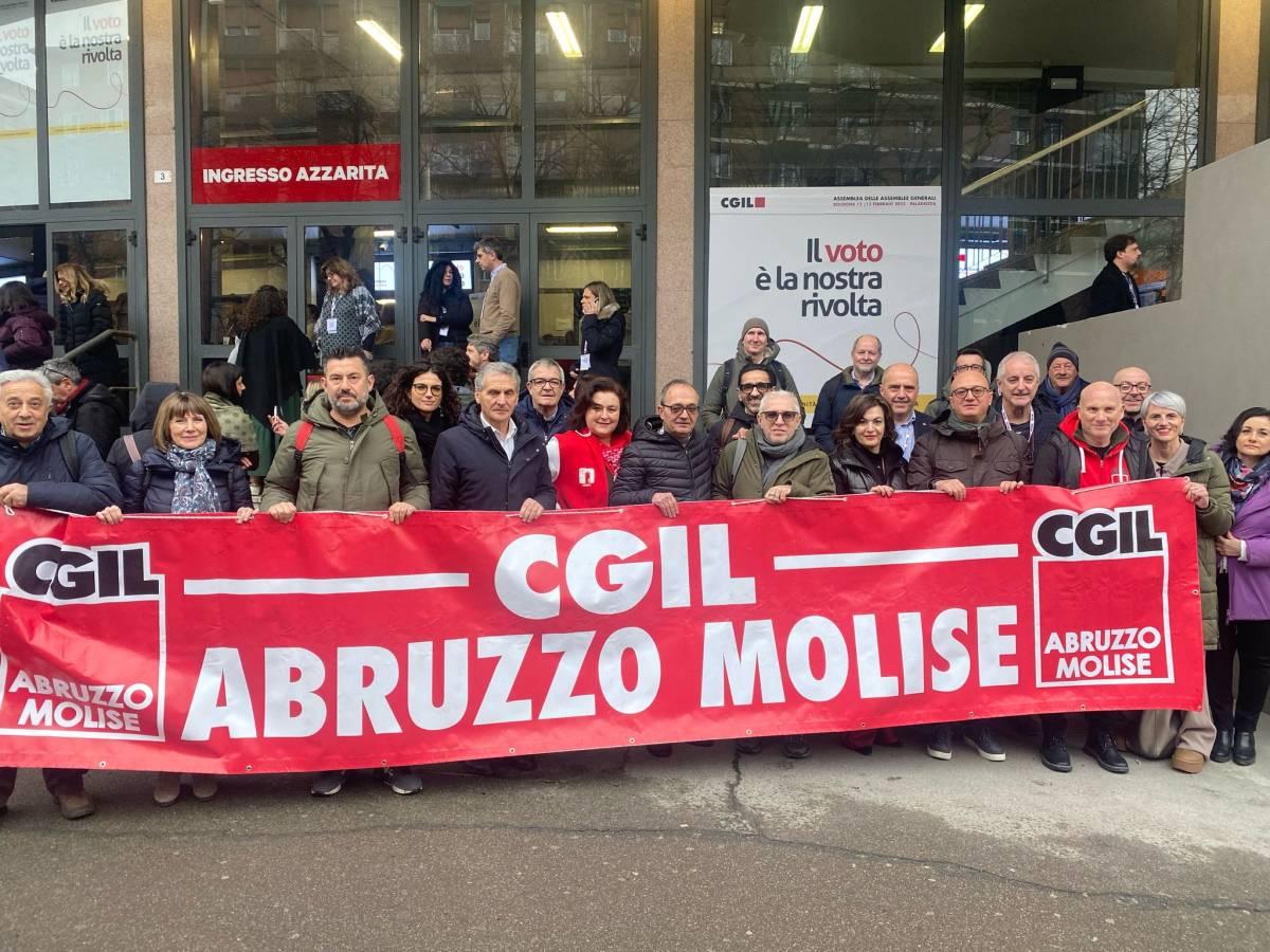 DOMANI A PESCARA “L’ASSEMBLEA DELLE ASSEMBLEE” DELLA CGIL DI ABRUZZO E MOLISE