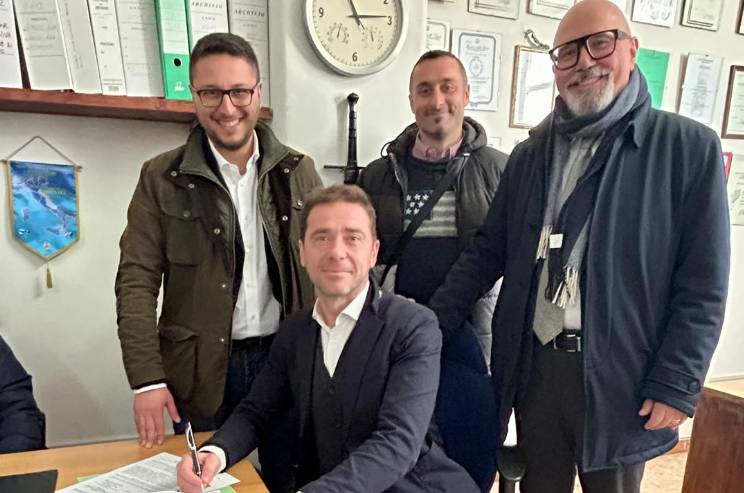 PARCHEGGIO EX CASERMA ROSSI ALL’AQUILA: FIRMA CON DEMIANO PER CESSIONE ANTICIPATA AREA COMUNE