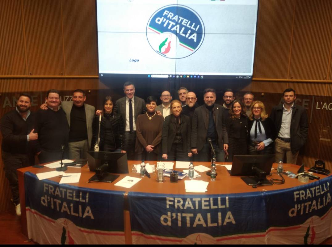 FDI: DANIELA IANNI NUOVO COORDINATORE ALL’AQUILA. ACCLAMAZIONE DIRETTA, ASSENTE SINDACO BIONDI
