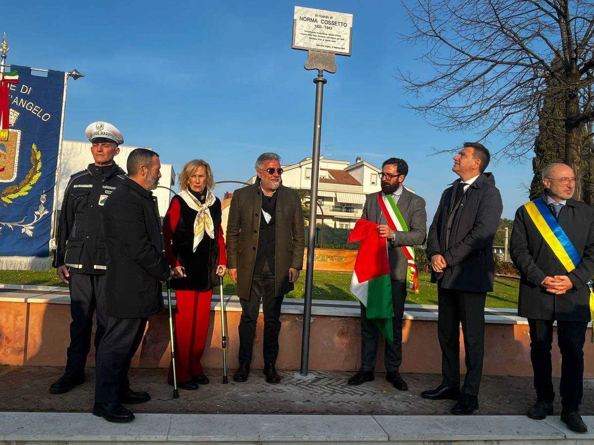 PIAZZA NORMA COSSETTO A CITTA’ SANT’ANGELO: SOSPIRI, “COLMATO UN VUOTO”