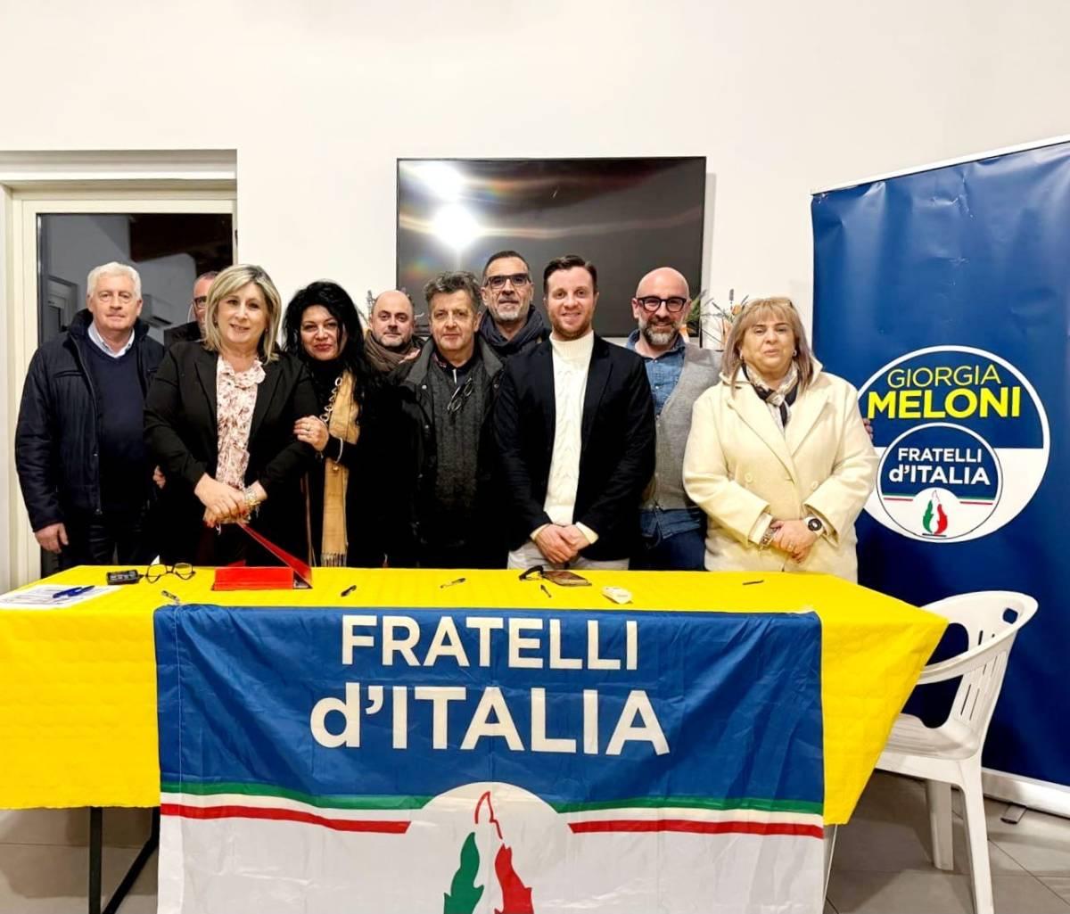 A TOSSICIA NASCE IL CIRCOLO COMUNALE DI FRATELLI D’ITALIA: SPECA NOMINATO COORDINATORE