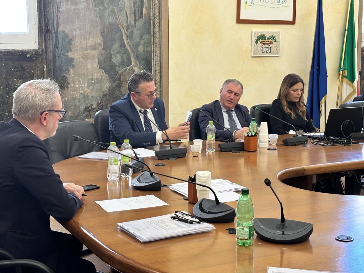 UNIONE PROVINCE ITALIANE: CARUSO RICEVE DELEGHE POLITICHE COESIONE, MEZZOGIORNO E ZES UNICA