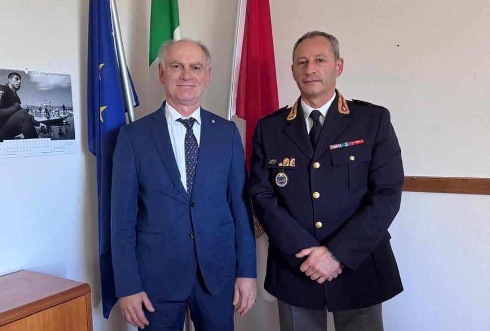VASTO: IL VICE QUESTORE AGGIUNTO MARCOVECCHIO E’ IL NUOVO DIRIGENTE DEL COMMISSARIATO DI POLIZIA