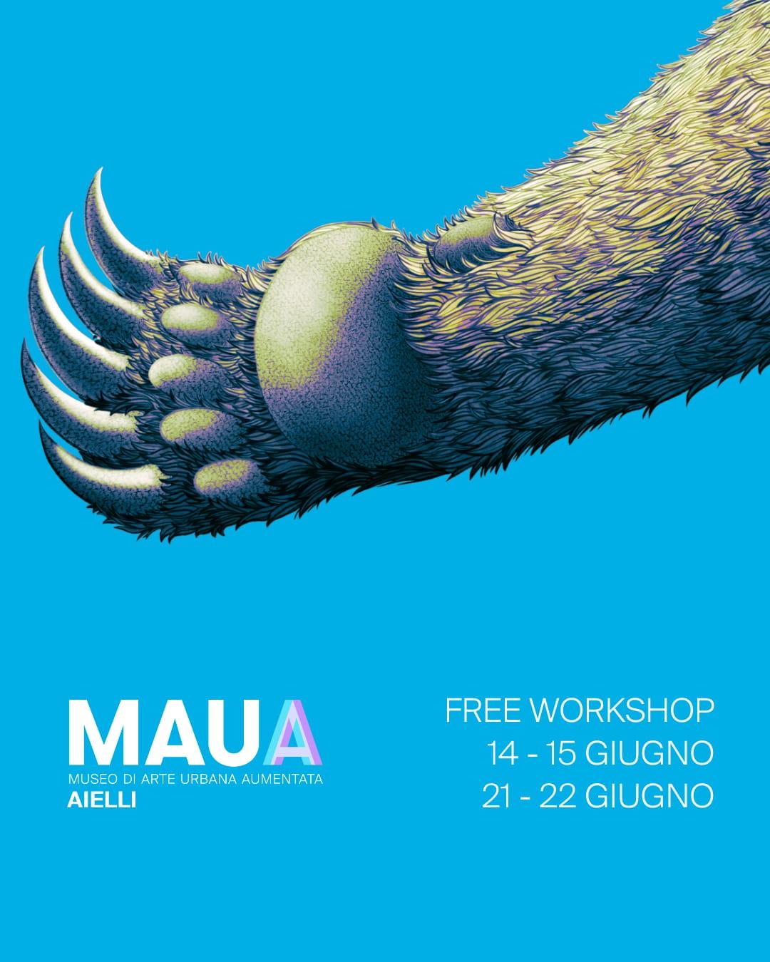 IL “MUSEO DI ARTE URBANA AUMENTATA” APPRODA NEL BORGO DI AIELLI CON 40 OPERE