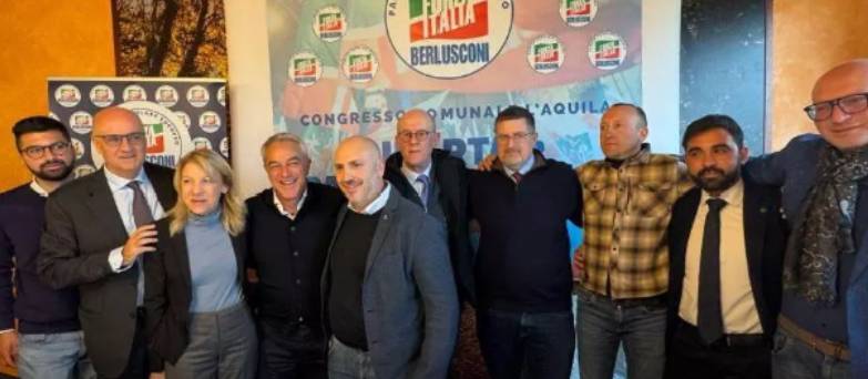 PROVINCIALI L’AQUILA: FI, “GRANDE CONTRIBUTO IN RIELEZIONE CARUSO, CLASSE DIRIGENTE DI QUALITA'”