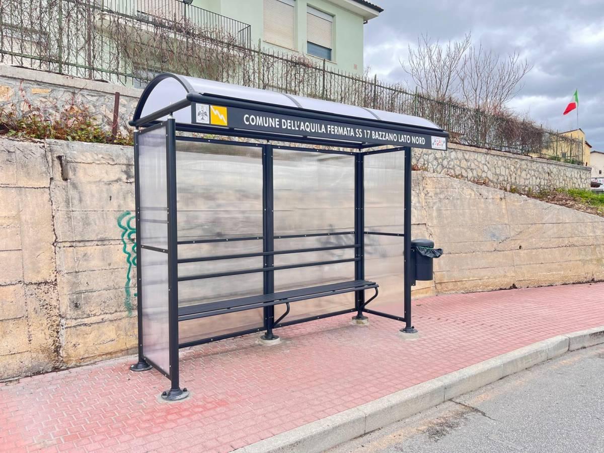 L’AQUILA: FINITI I LAVORI DI RIQUALIFICAZIONE DELLE PENSILINE CON PIU’ COMFORT E SICUREZZA