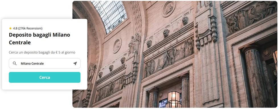 COME UTILIZZARE UN DEPOSITO BAGAGLI CENTRALE
