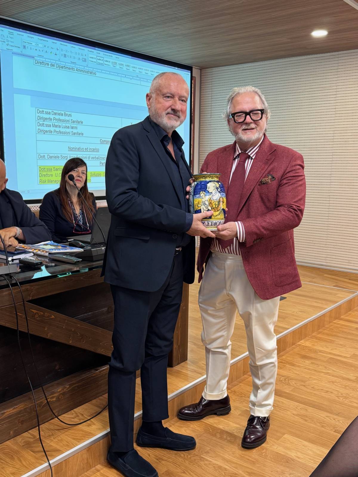 PENSIONAMENTI ASL TERAMO: RICONOSCIMENTI A LUCIDI PRESSANTI, PROFETA E DI FALCO
