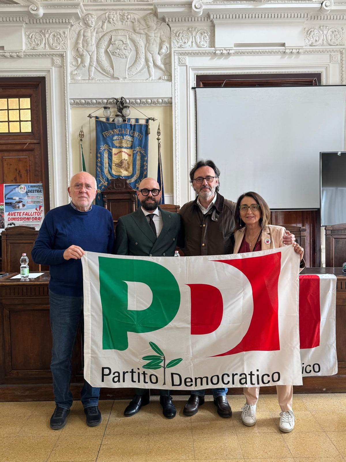 CHIETI: GIANMARCO PESCARA, 36 ANNI, ELETTO SEGRETARIO CITTADINO DEL PARTITO DEMOCRATICO