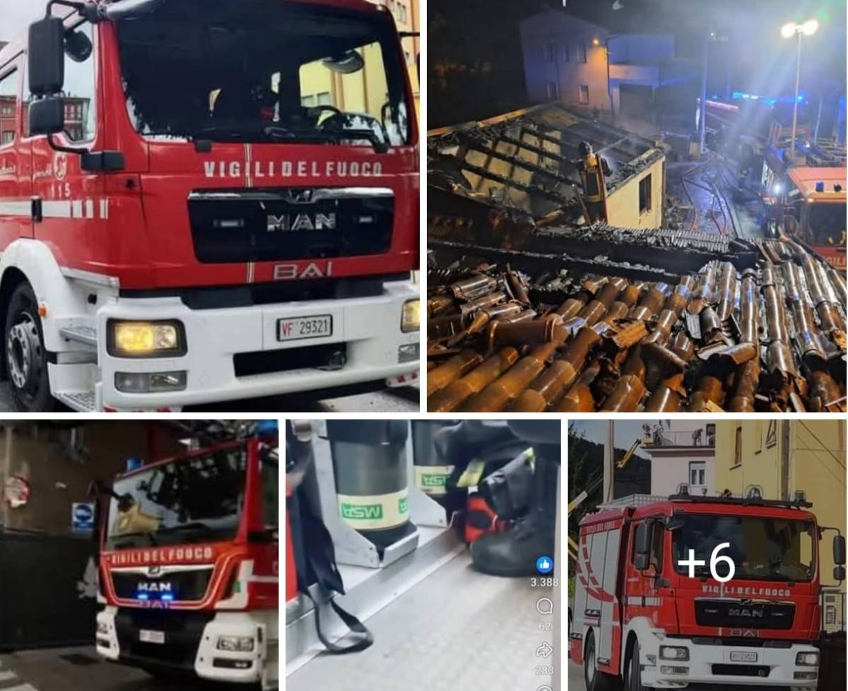 L’AQUILA: INCENDIO DEVASTA UN LOCALE E UN’AUTO, FIAMME PRECEDUTE DA ESPLOSIONI
