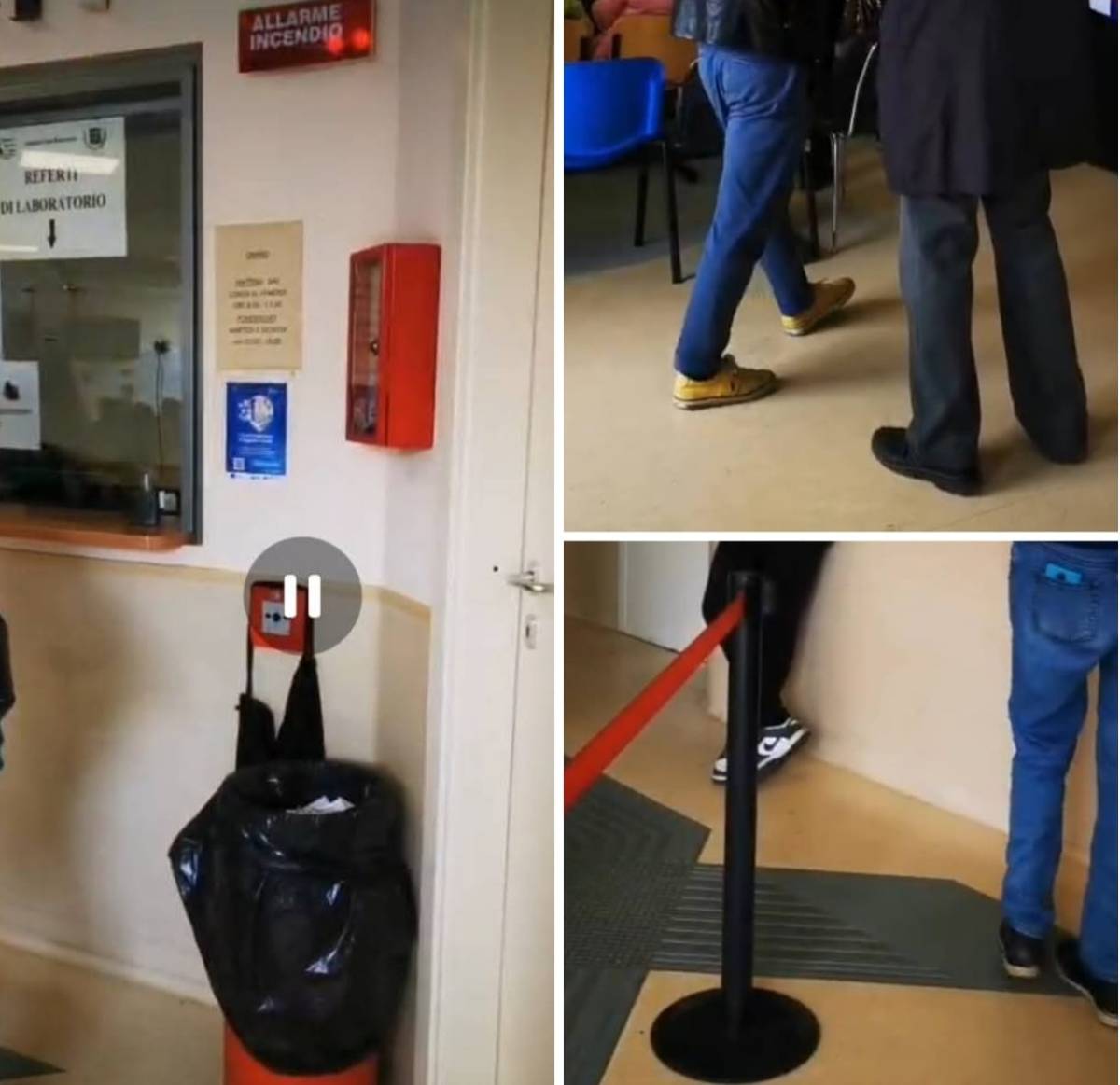 FALSO ALLARME INCENDIO AL CUP DELL’ASL DELL’AQUILA: UTENTI DISTURBATI DAL POTENTE SEGNALE ACUSTICO